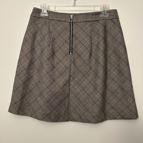 Express Plaid Skirt, Sz 8 - Picture 2 of 7